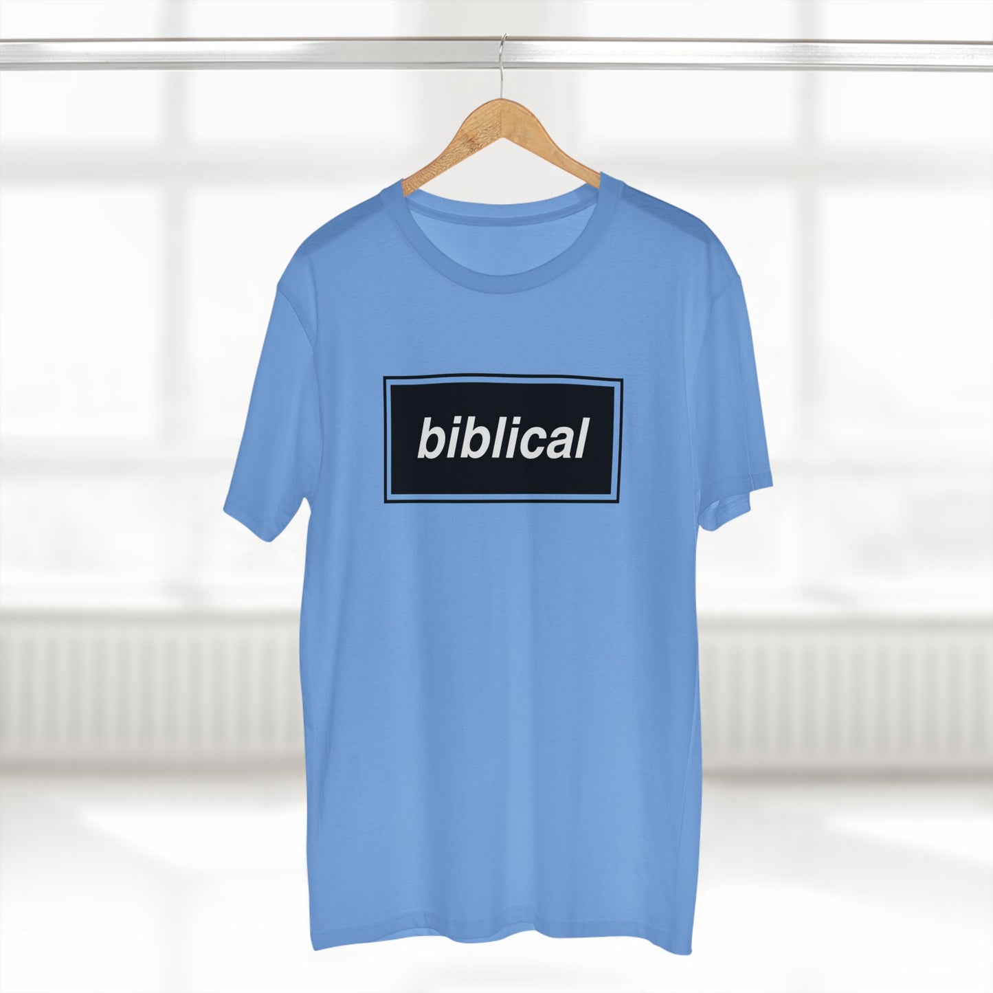 BIBLICAL TEE - BLUE