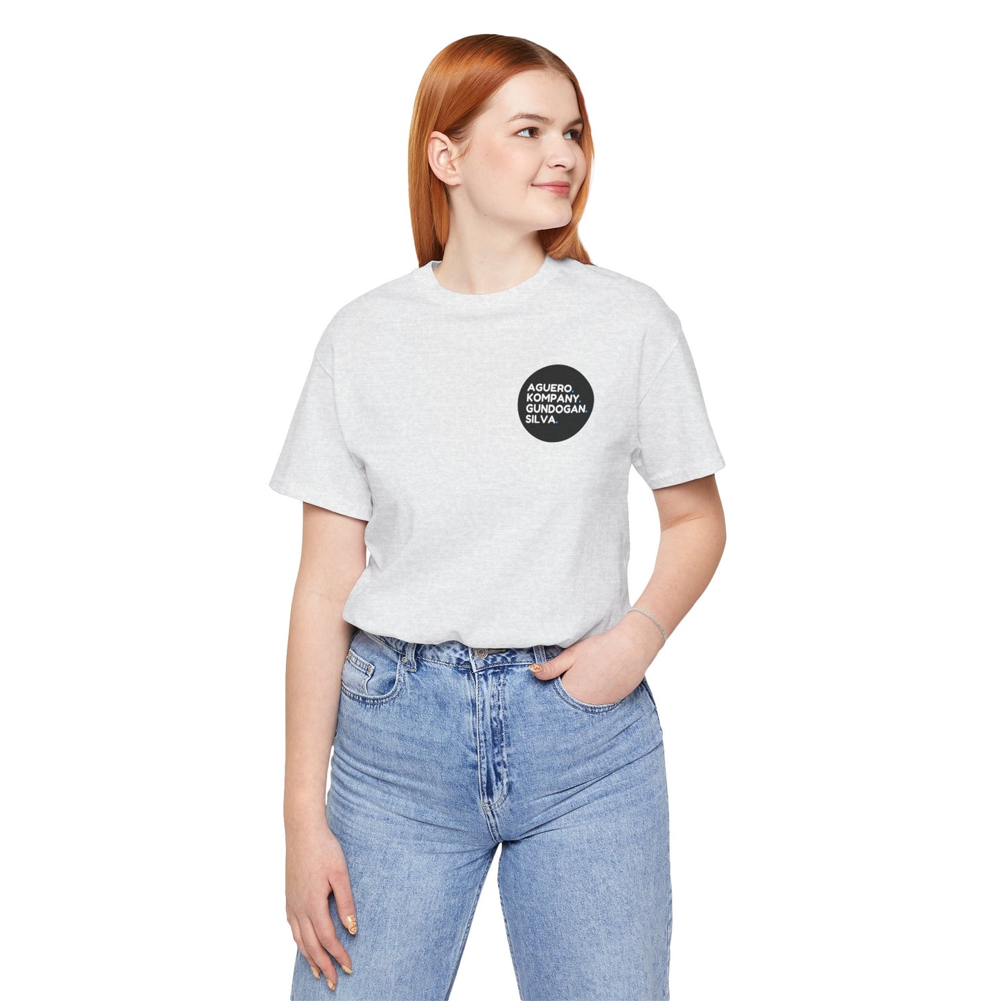 MANCHESTER CITY RECENT LEGENDS TEE - AGUERO/GUNDOGAN/KOMPANY/SILVA