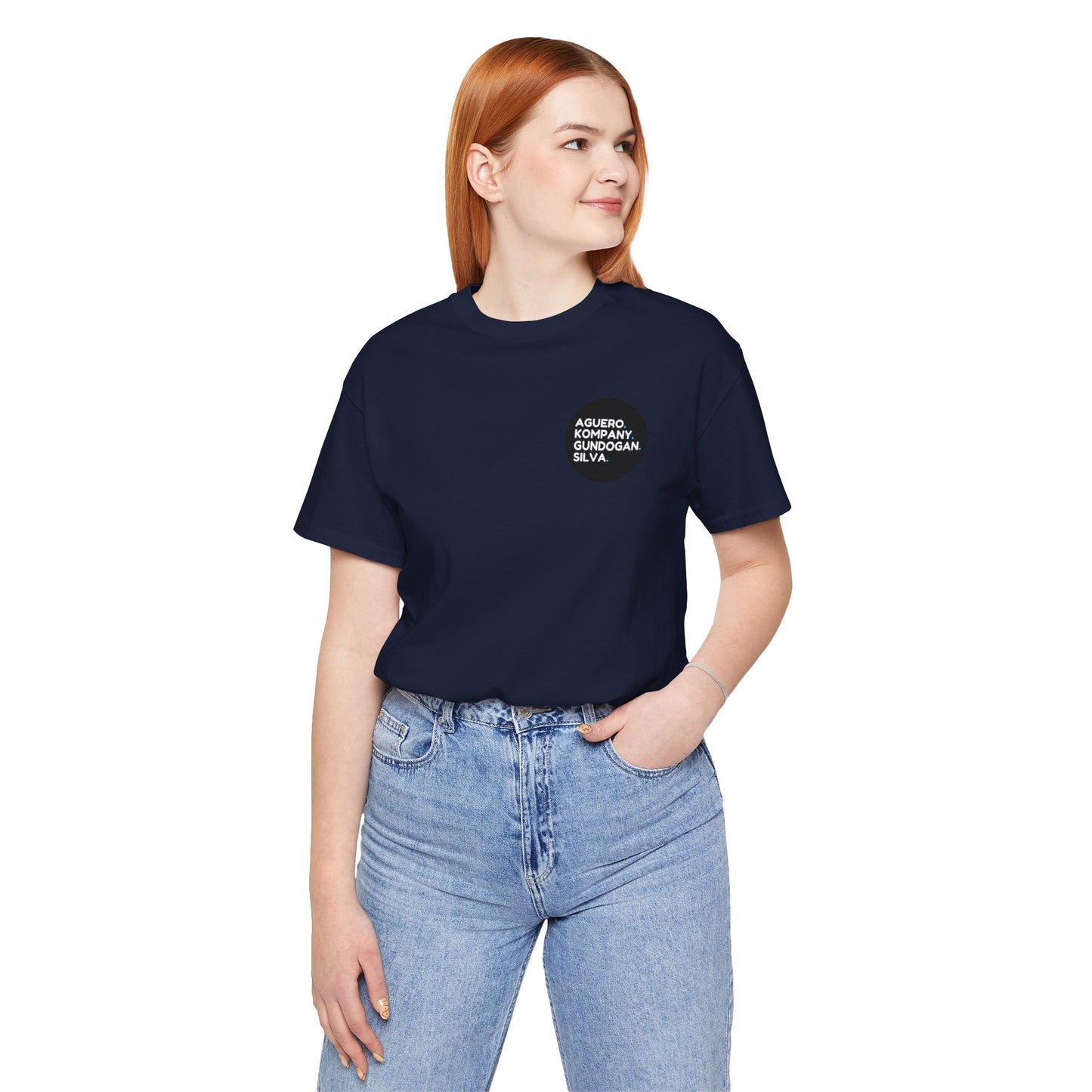 MANCHESTER CITY RECENT LEGENDS TEE - AGUERO/GUNDOGAN/KOMPANY/SILVA