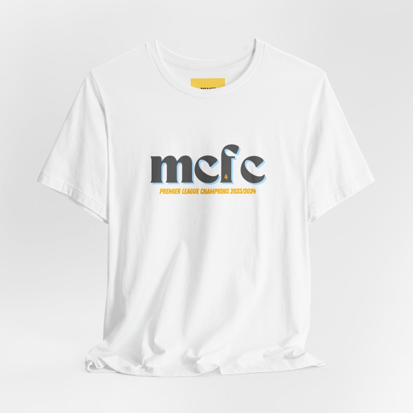 Unisex Jersey Short Sleeve Tee - CHAMPIONS AGAIN OLÈ OLÈ - MANCHESTER CITY FC