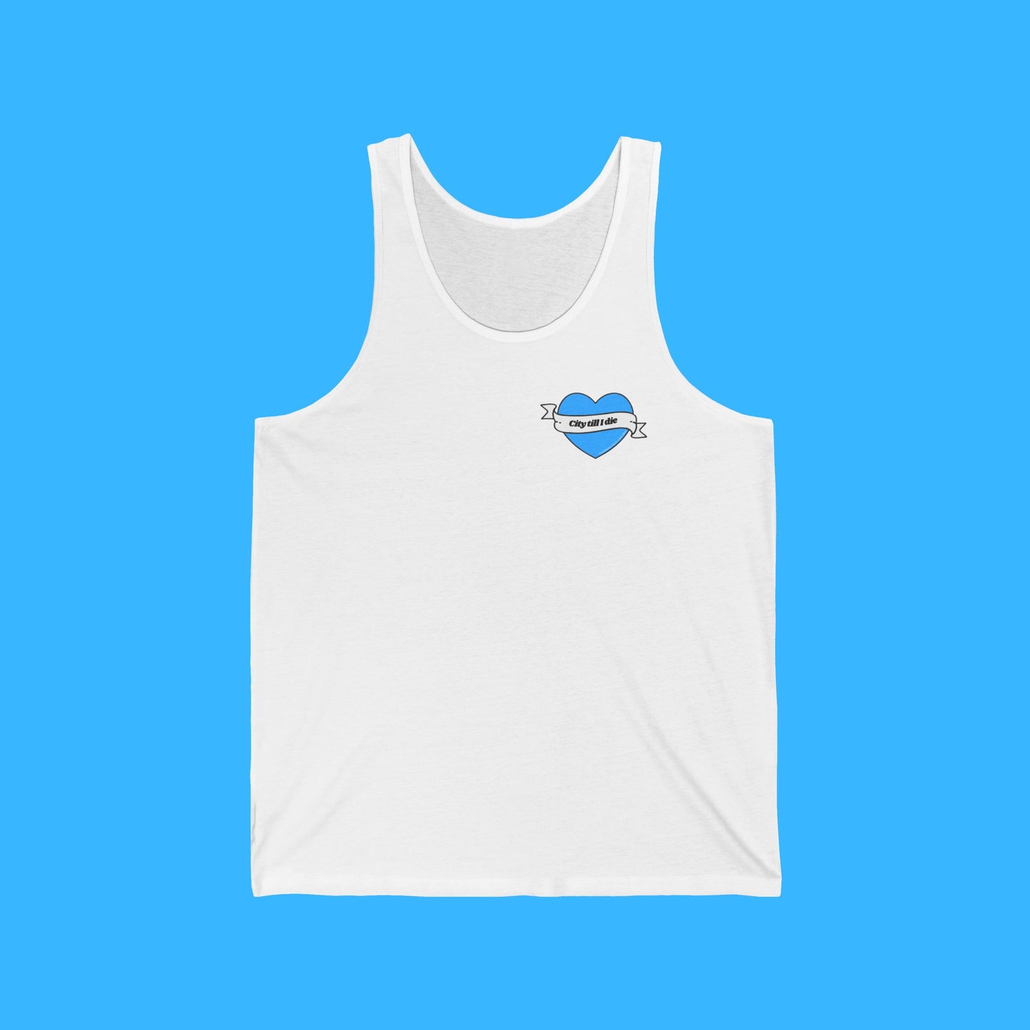 MANCHESTER CITY VEST TOP - LADIES