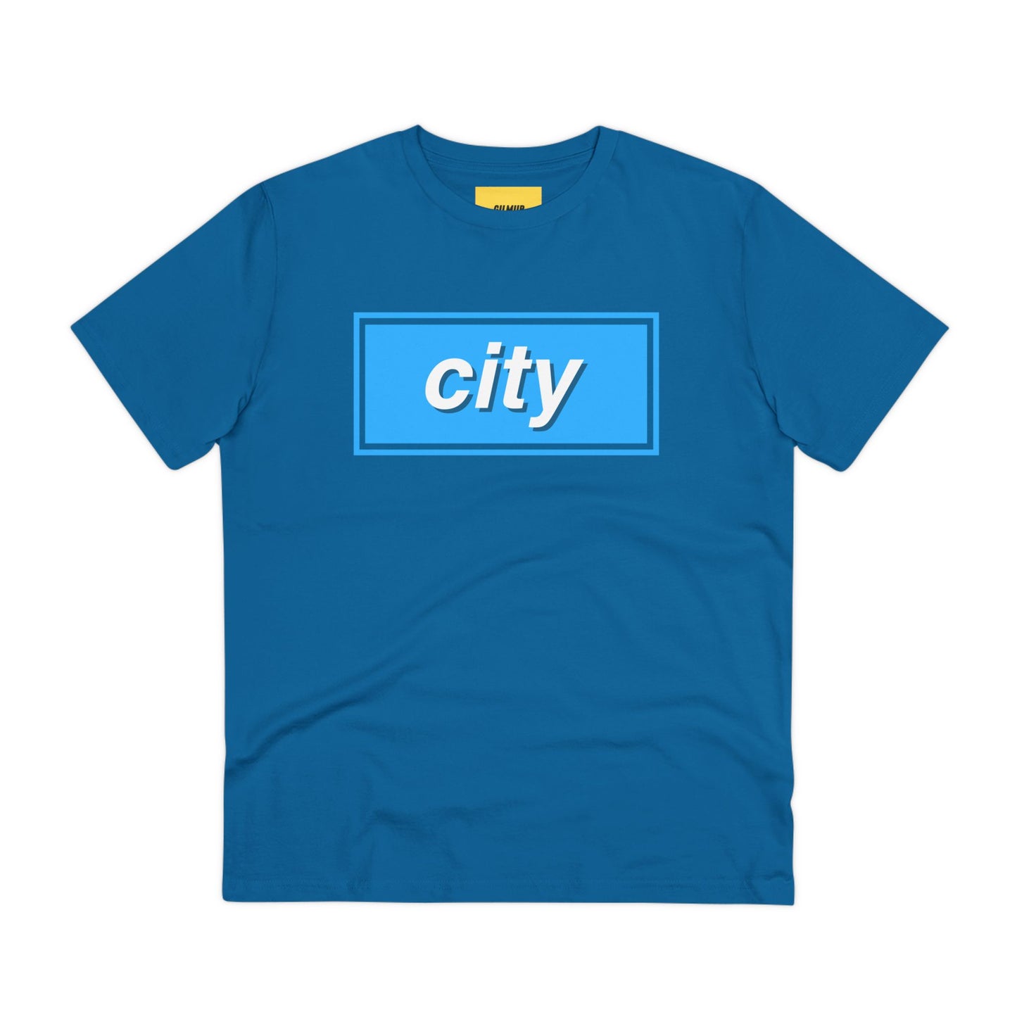 Retro Tee - CITY (BLUE)