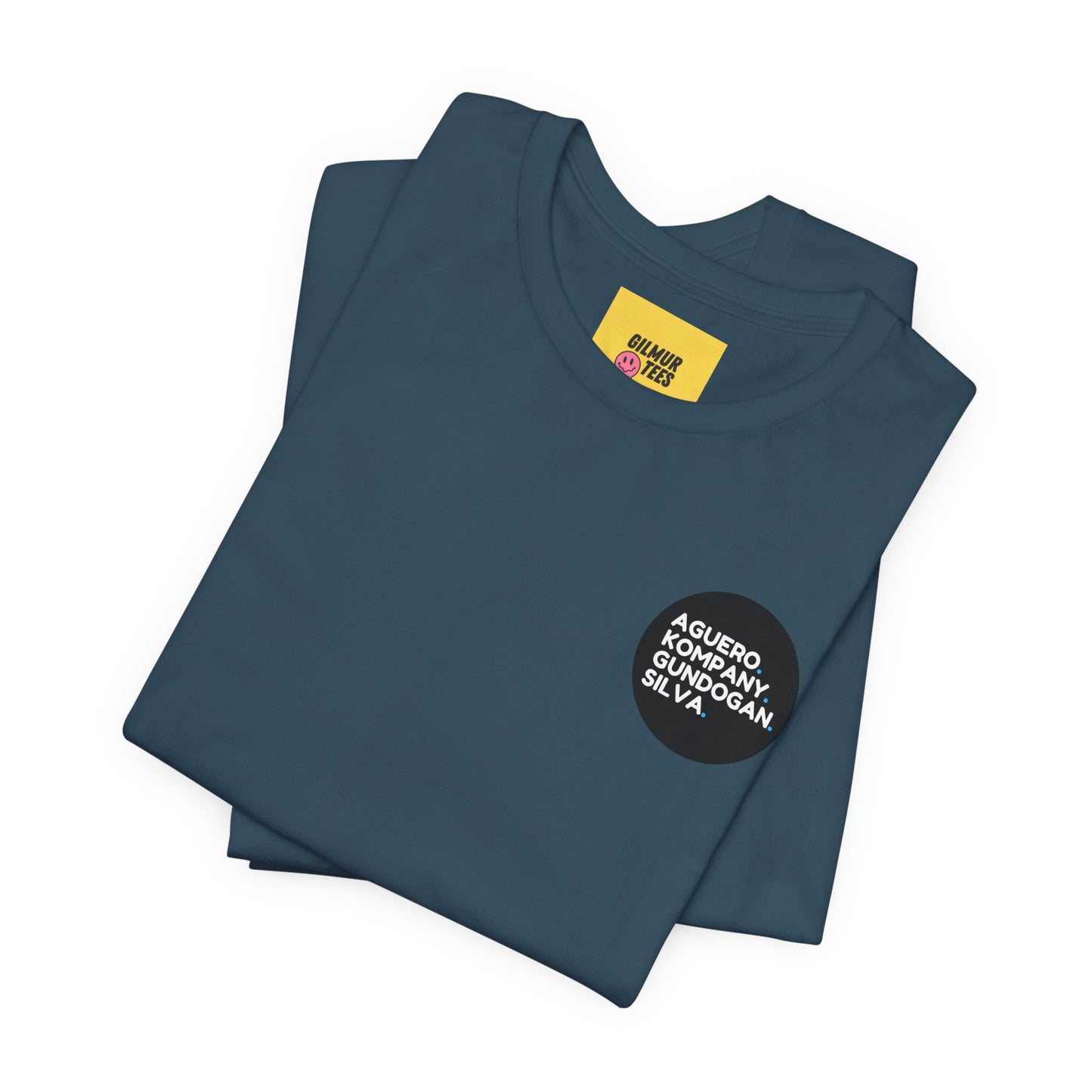 MANCHESTER CITY RECENT LEGENDS TEE - AGUERO/GUNDOGAN/KOMPANY/SILVA