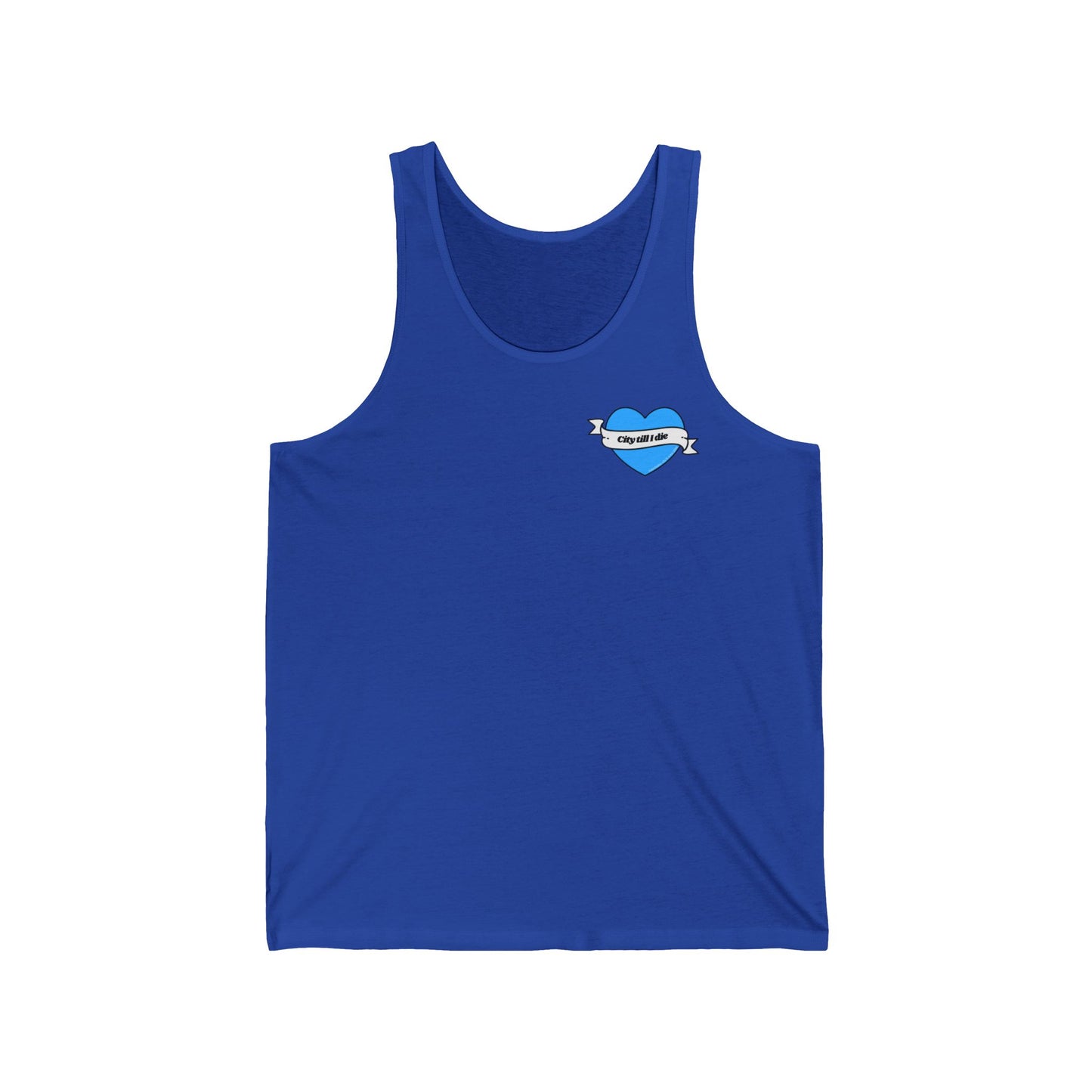 VEST TOP - MANCHESTER CITY 'CTID' - COTTON
