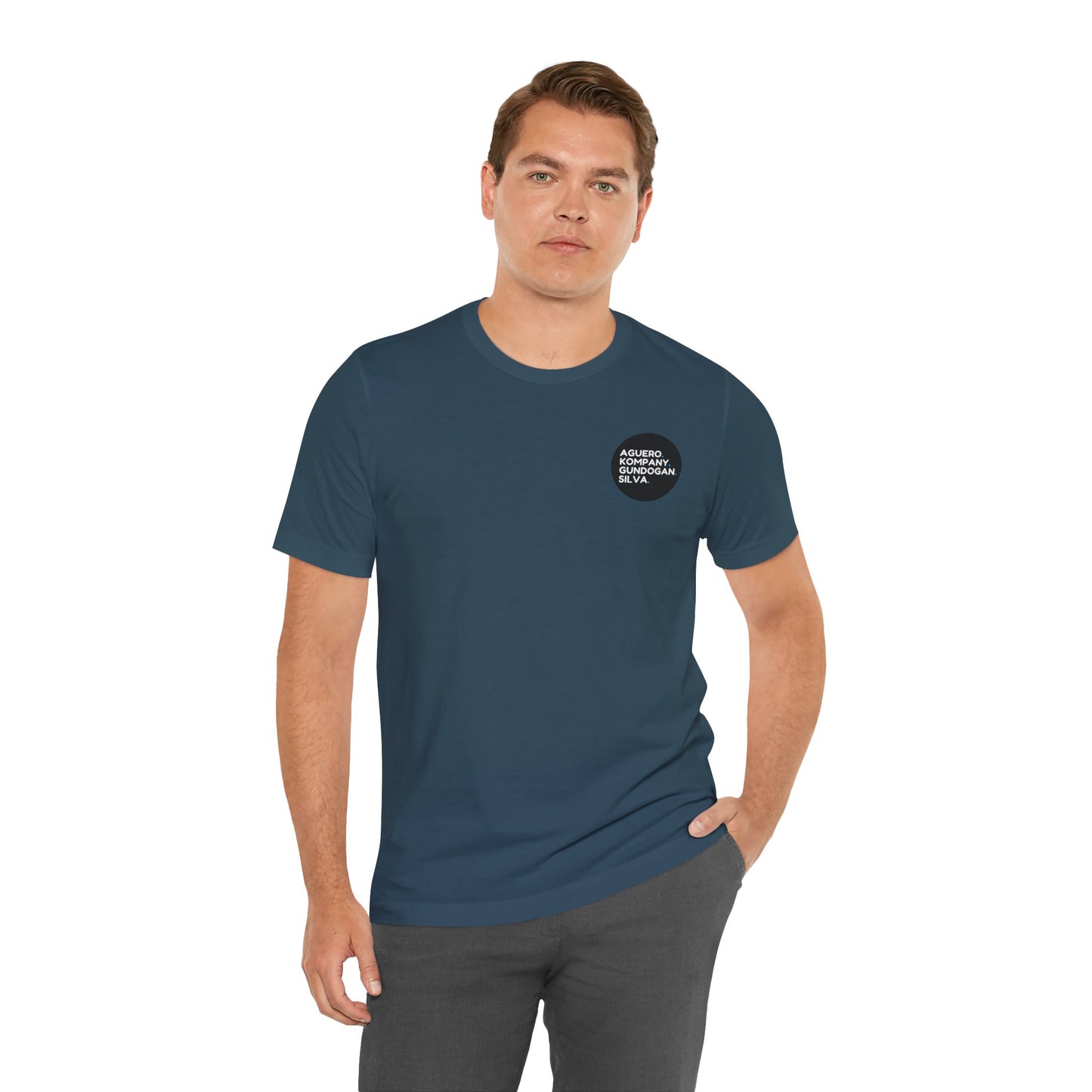 MANCHESTER CITY RECENT LEGENDS TEE - AGUERO/GUNDOGAN/KOMPANY/SILVA