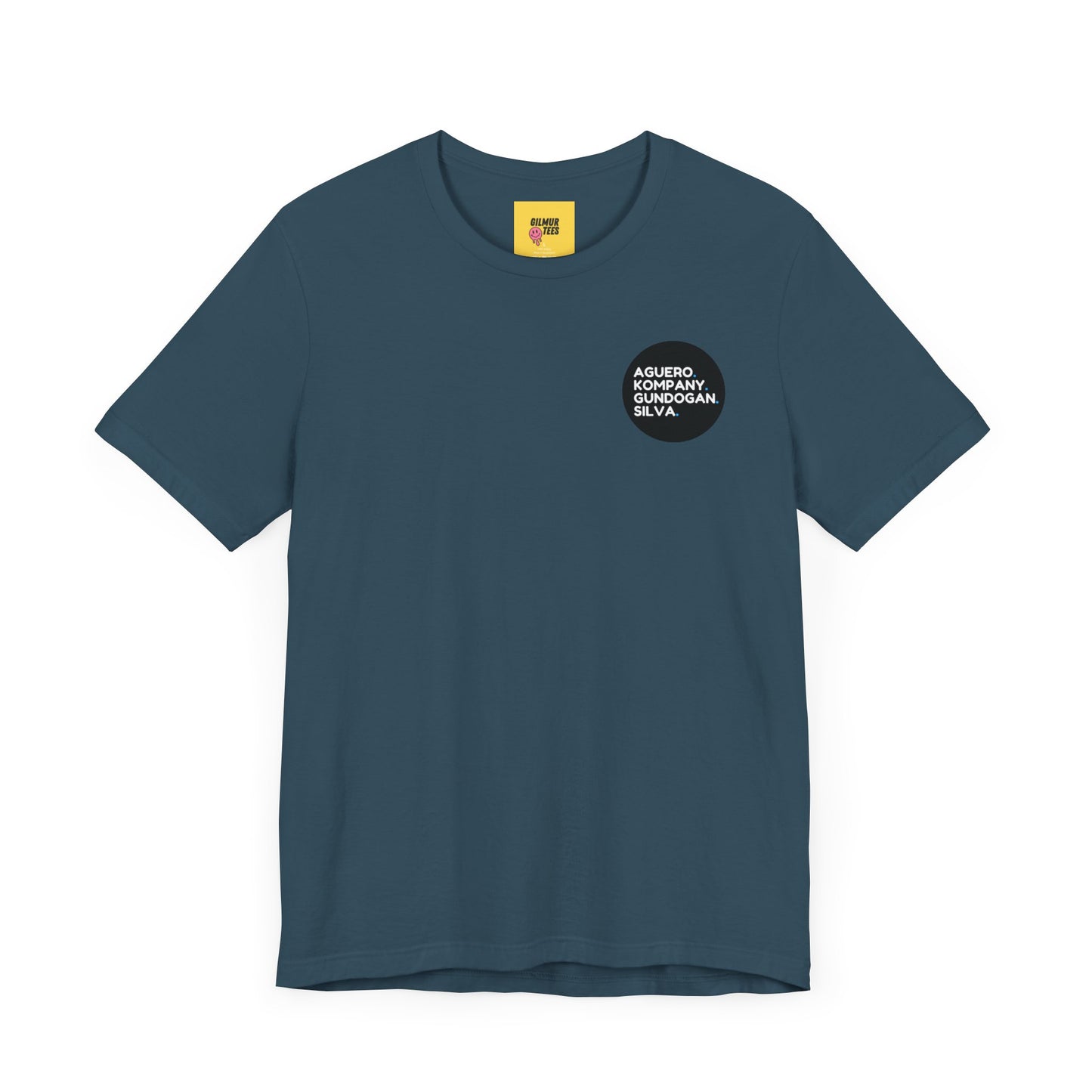 MANCHESTER CITY RECENT LEGENDS TEE - AGUERO/GUNDOGAN/KOMPANY/SILVA
