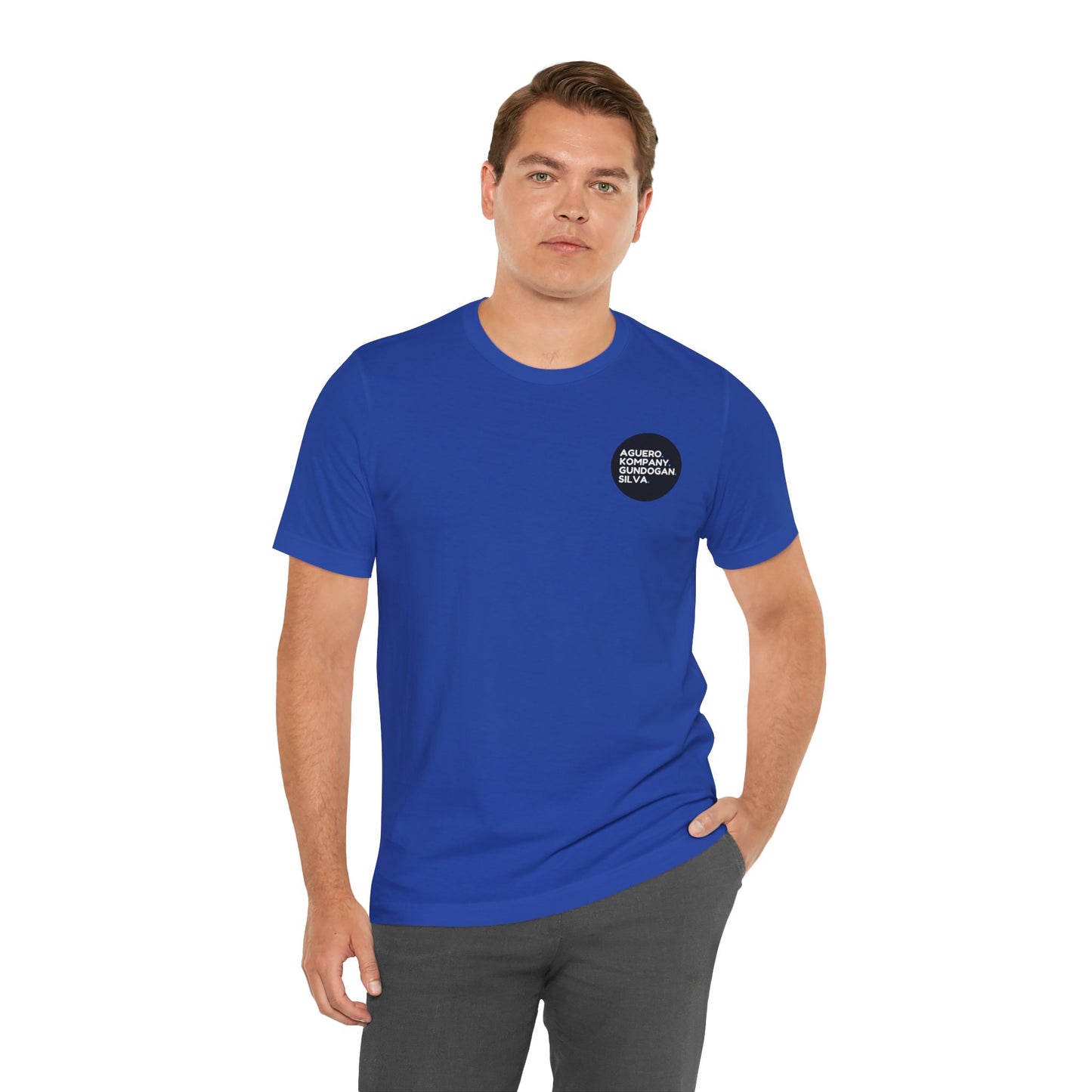 MANCHESTER CITY RECENT LEGENDS TEE - AGUERO/GUNDOGAN/KOMPANY/SILVA