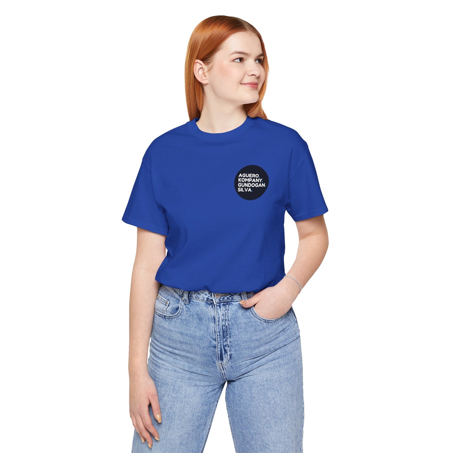 MANCHESTER CITY RECENT LEGENDS TEE - AGUERO/GUNDOGAN/KOMPANY/SILVA