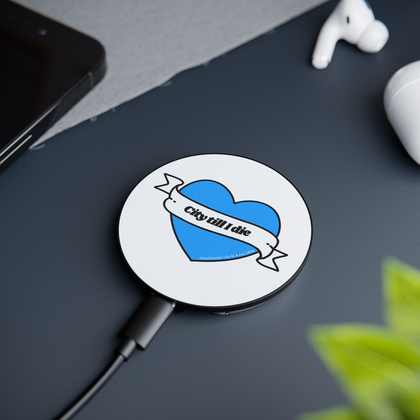 MANCHESTER CITY WIRELESS CHARGER