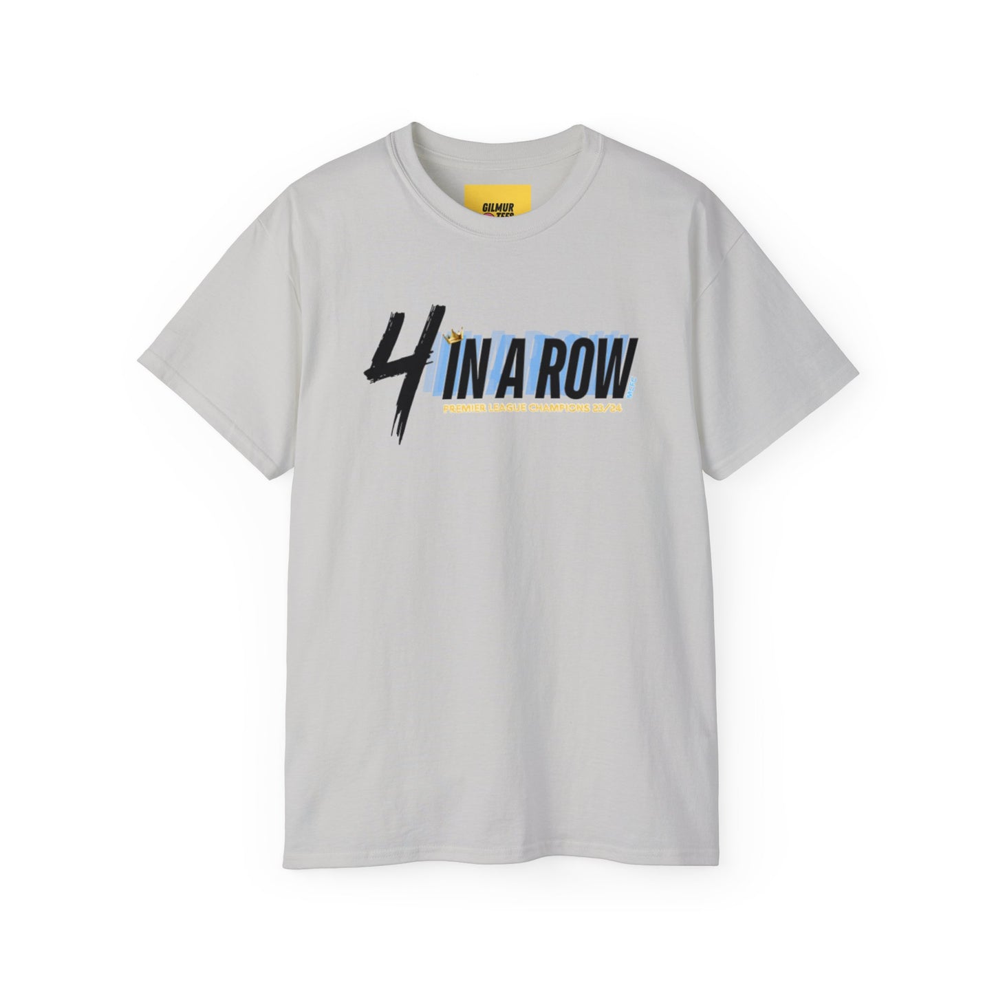 MAN CITY PREMIER LEAGUE WINNERS TEE - 4 IN A ROW