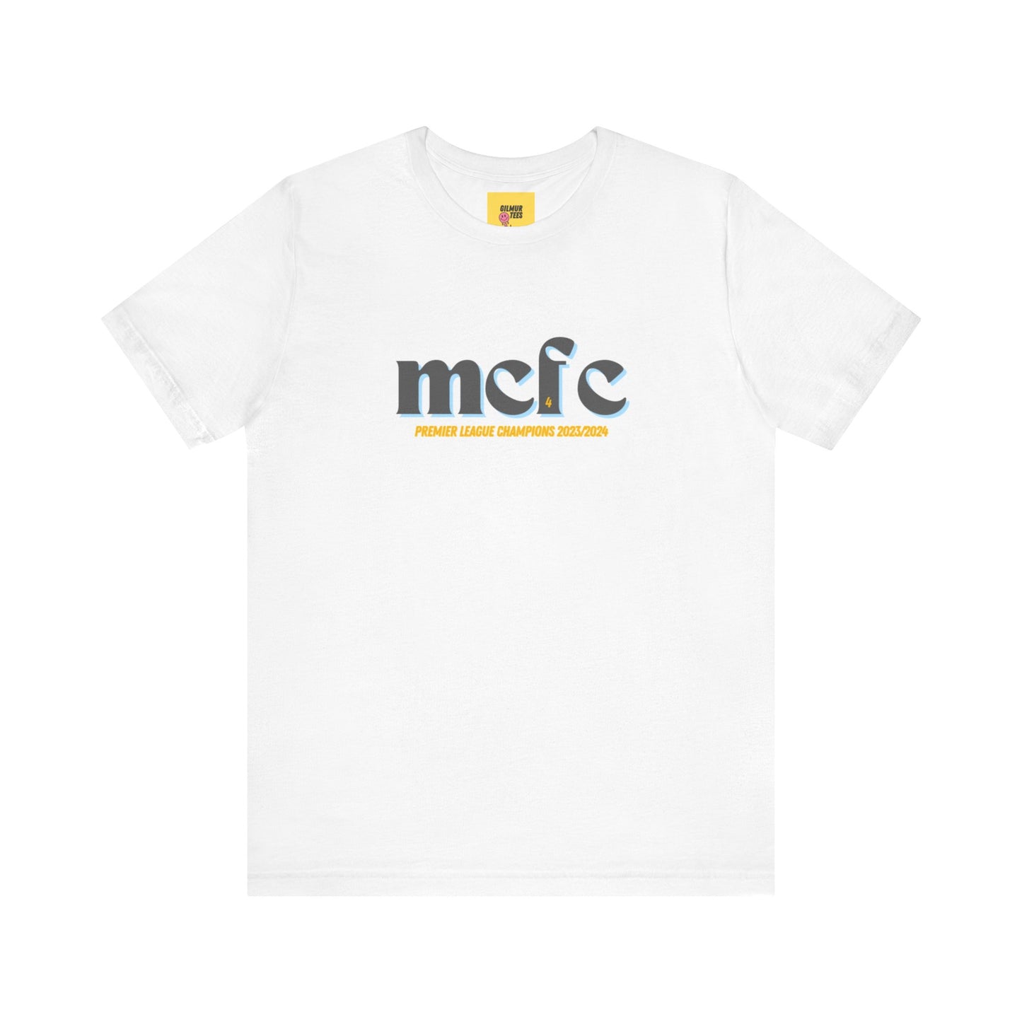 Unisex Jersey Short Sleeve Tee - CHAMPIONS AGAIN OLÈ OLÈ - MANCHESTER CITY FC