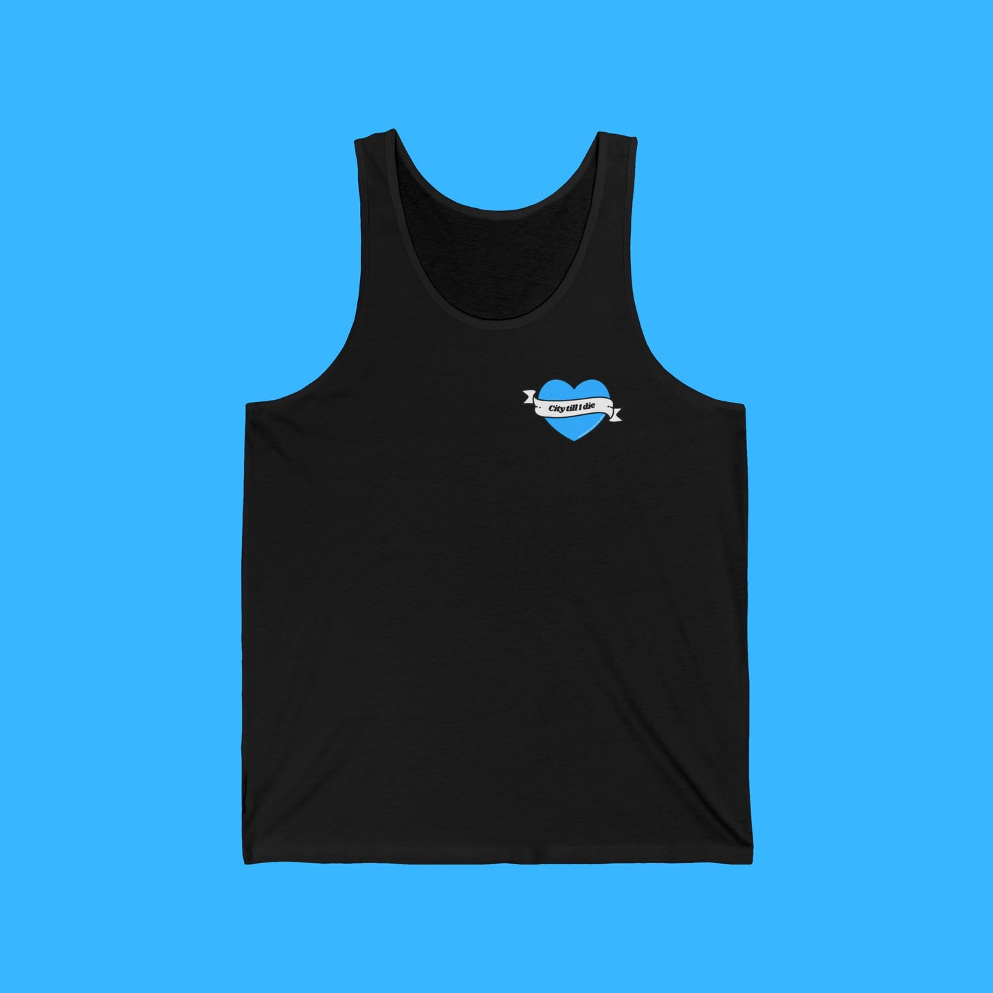 MANCHESTER CITY VEST TOP - LADIES