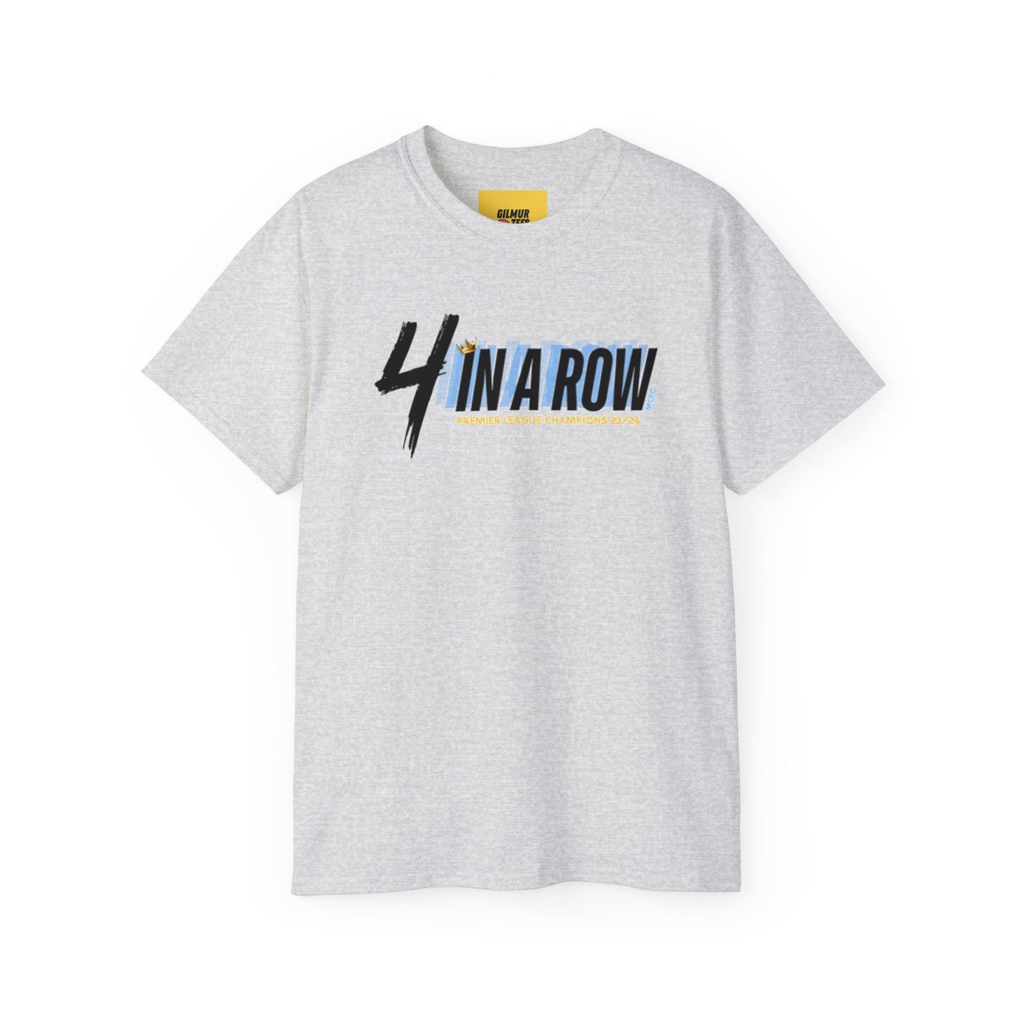 MAN CITY PREMIER LEAGUE WINNERS TEE - 4 IN A ROW