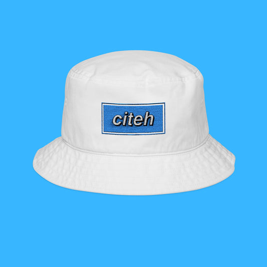 Embroidered Bucket Hat - "Citeh"